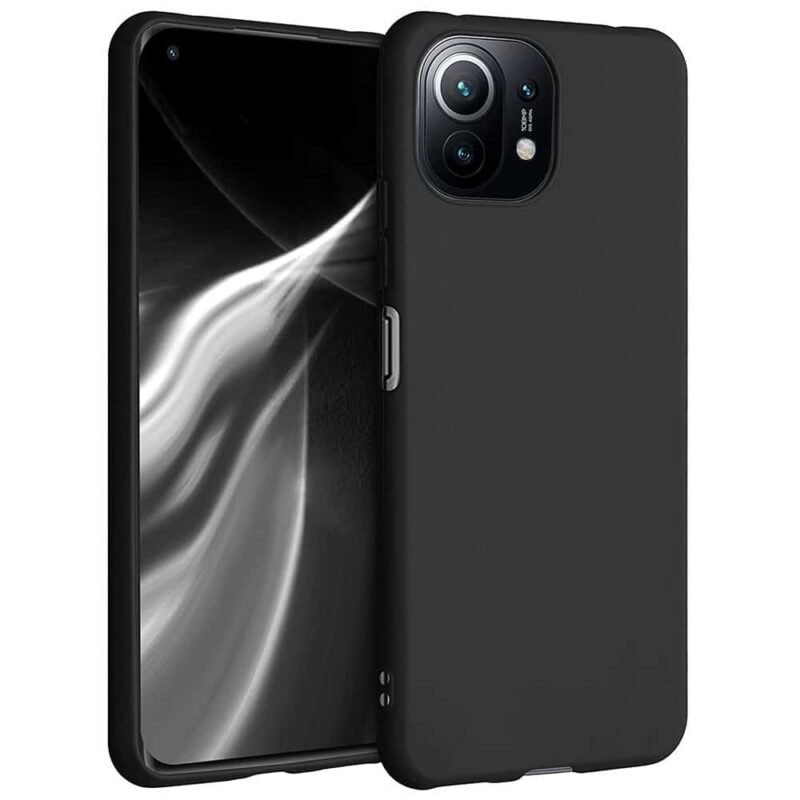 Capa Xiaomi Mi 11 Lite 4G&5G Silicone Ultrafino Preto