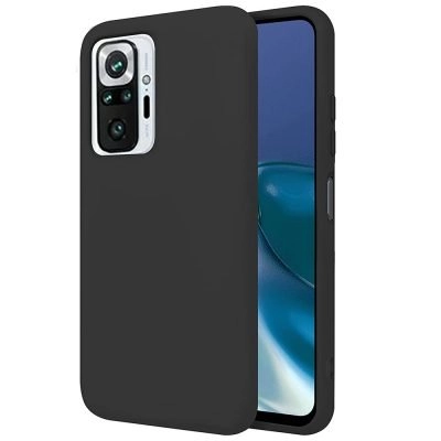 Capa Xiaomi Redmi Note 10 | 10S Silicone Líquido - Preto