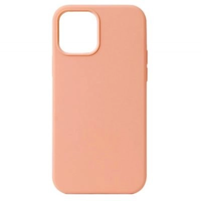 Capa iPhone 13 Pro Max Silicone Líquido – Rosa Areia