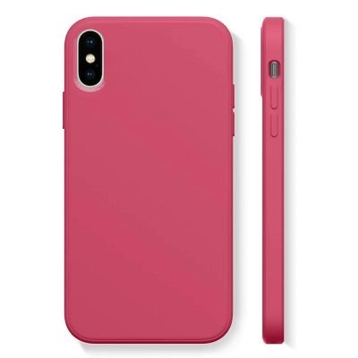 Capa iPhone X | XS Silicone Líquido Premium - Hibisco