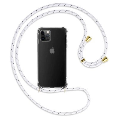 Capa iPhone 11 Pro Antichoque com Cordão - Branco