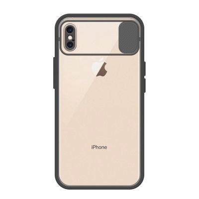 Capa iPhone X | Xs Proteção de Câmera - Preto