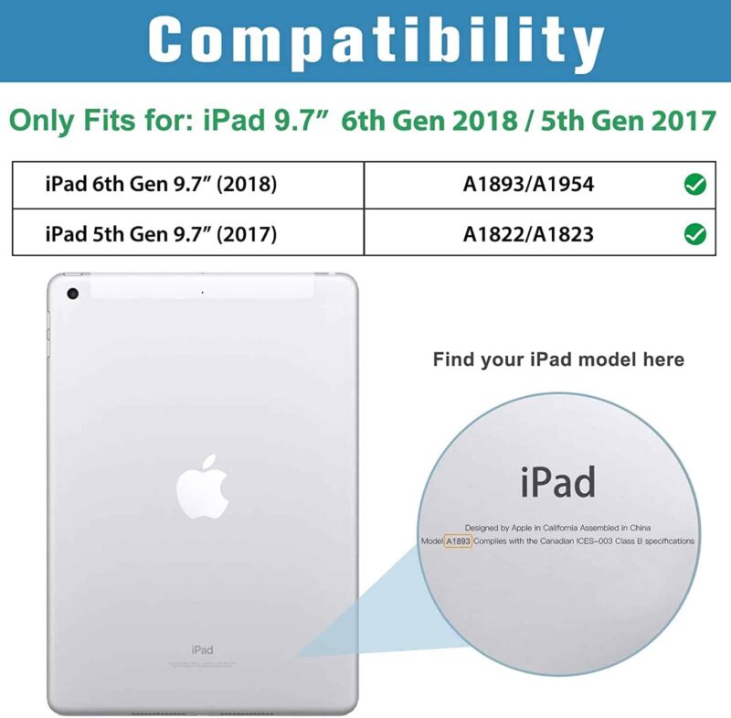 Capa iPad 6 2018 | iPad 5 2017 Smart Cover 9,7"