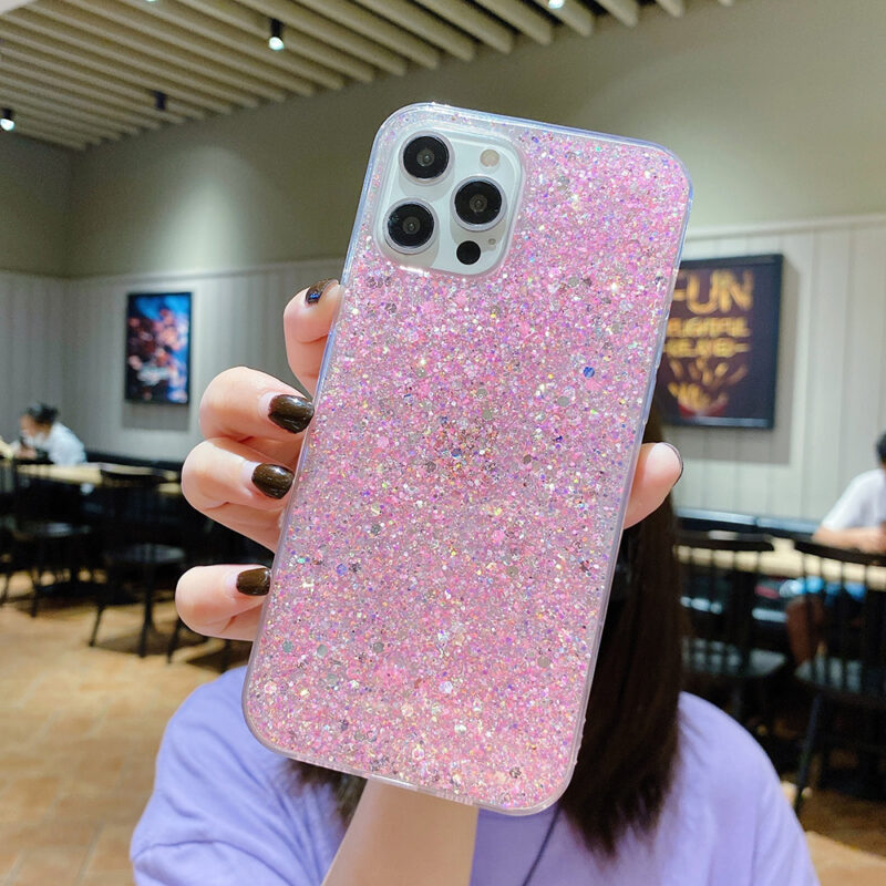 Capa iPhone 13 Pro Max Premium Diamante Glitter