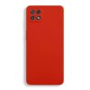 Capa Samsung Galaxy A22 5G Silicone Premium Square - Vermelho