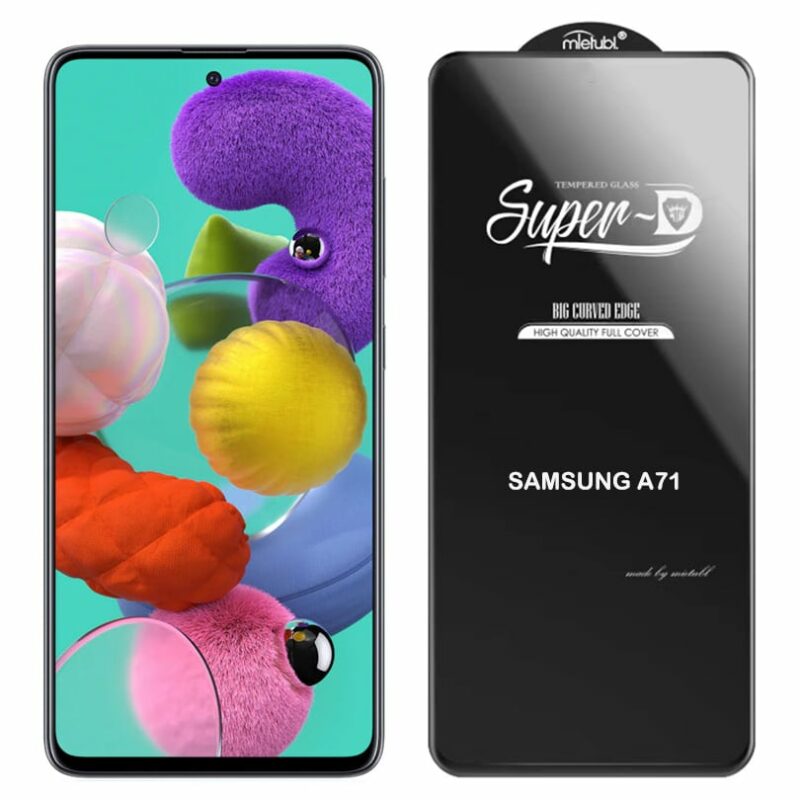 Película de Vidro Temperado Samsung Galaxy A71 - Super D Mietubl