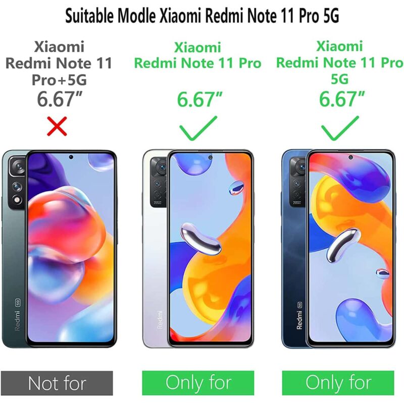 Capa Xiaomi Redmi Note 11 Pro 4G&5G Anti Choque - Transparente