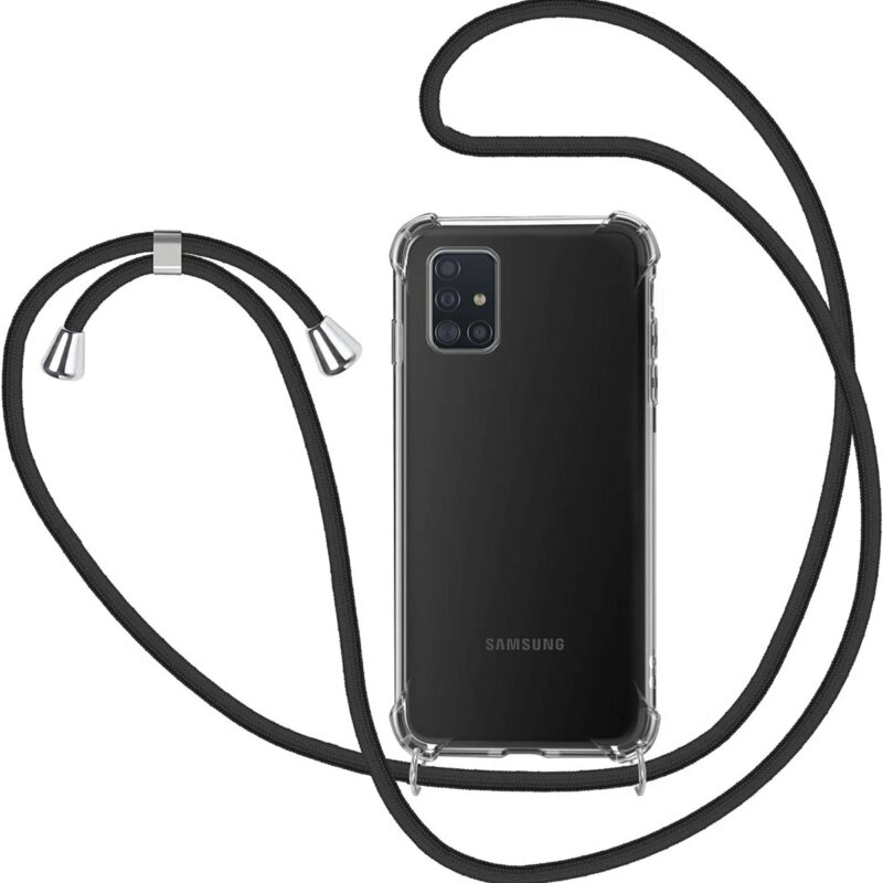 Capa Samsung Galaxy A51 Antichoque com Cordão