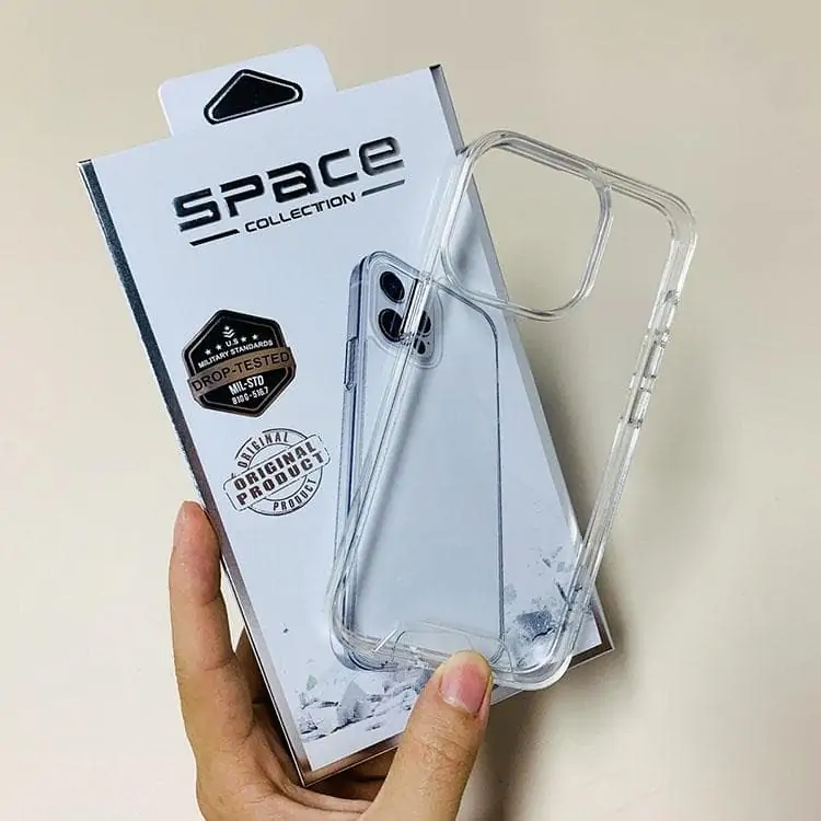 Capa iPhone 15 Plus Silicone Space Anti-Amarelado