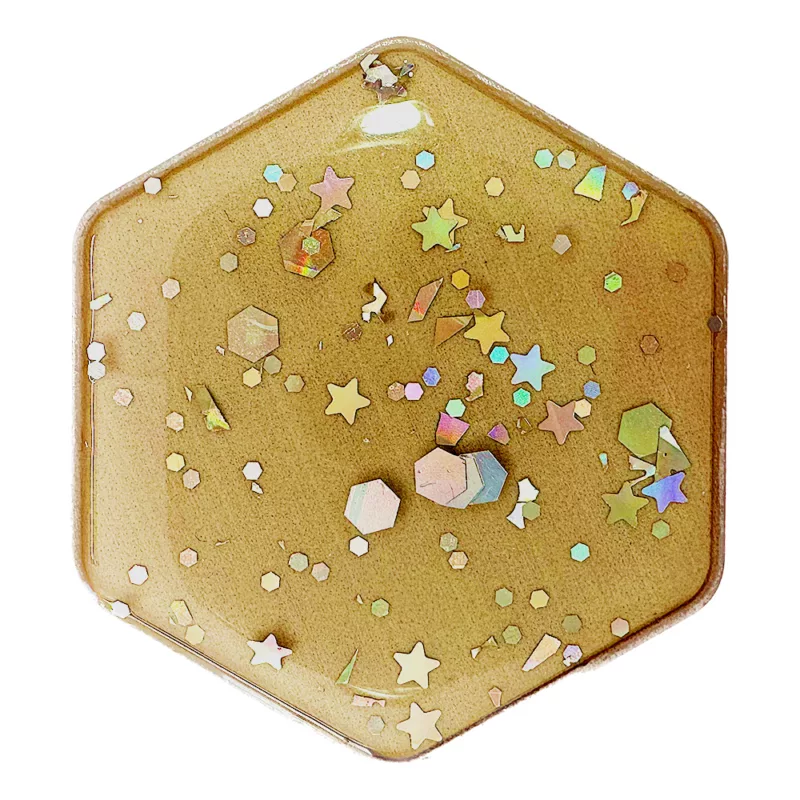 Suporte Pop Socket para Telemóvel Glitter Star