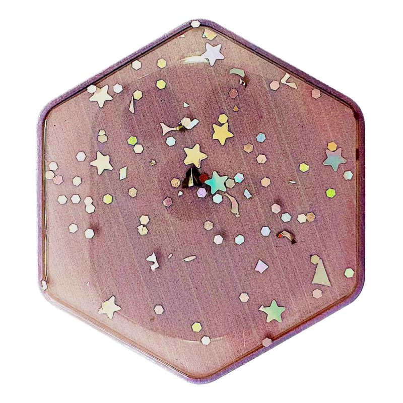 Suporte Pop Socket para Telemóvel Glitter Star