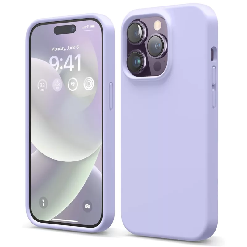 Capa iPhone 16 Pro Square Silicone Premium