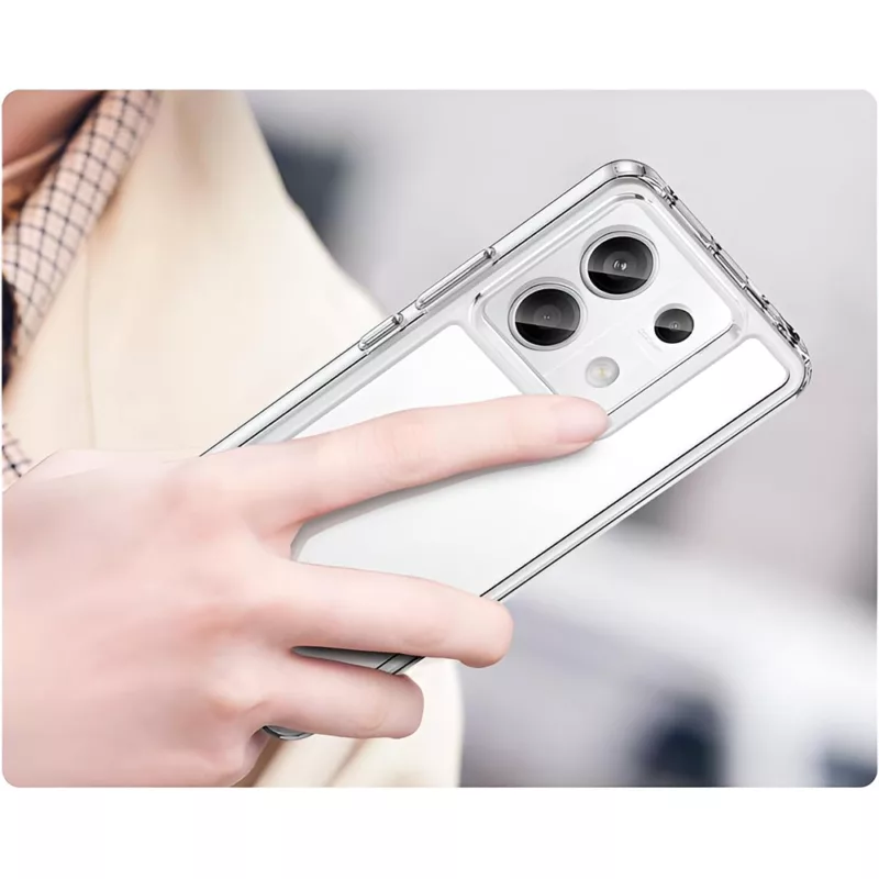 Capa Xiaomi Redmi Note 13 Pro Plus 5G Silicone Premium - Cristal Transparente