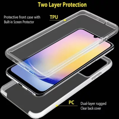 Capa 360 Samsung Galaxy A55 5G - Full Cover Transparente