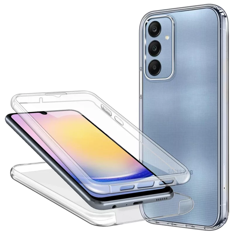 Capa 360 Samsung Galaxy A55 5G - Full Cover Transparente