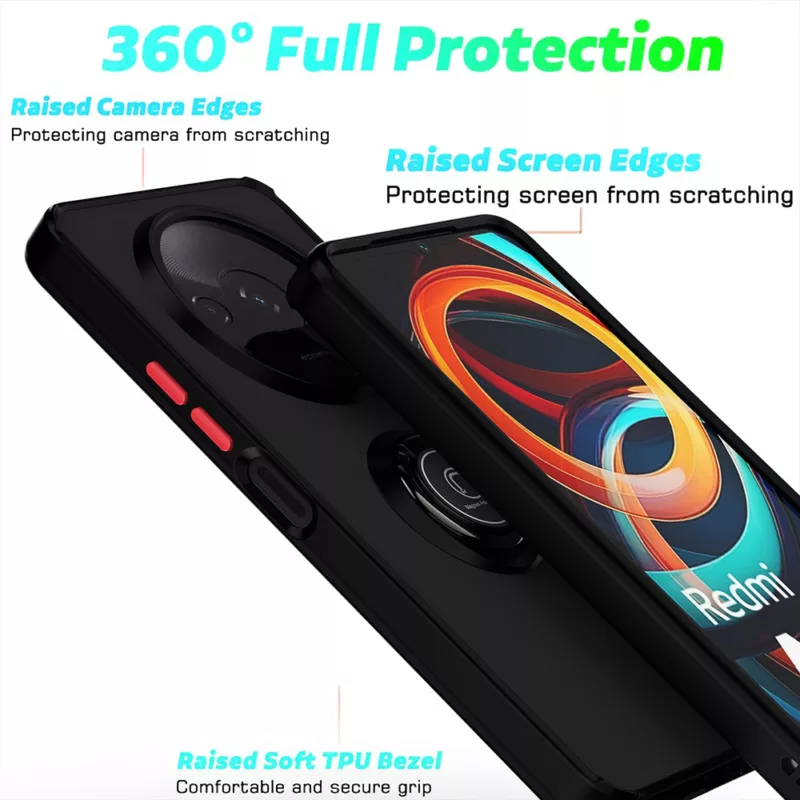 Capa Xiaomi Redmi A3 Premium Ring