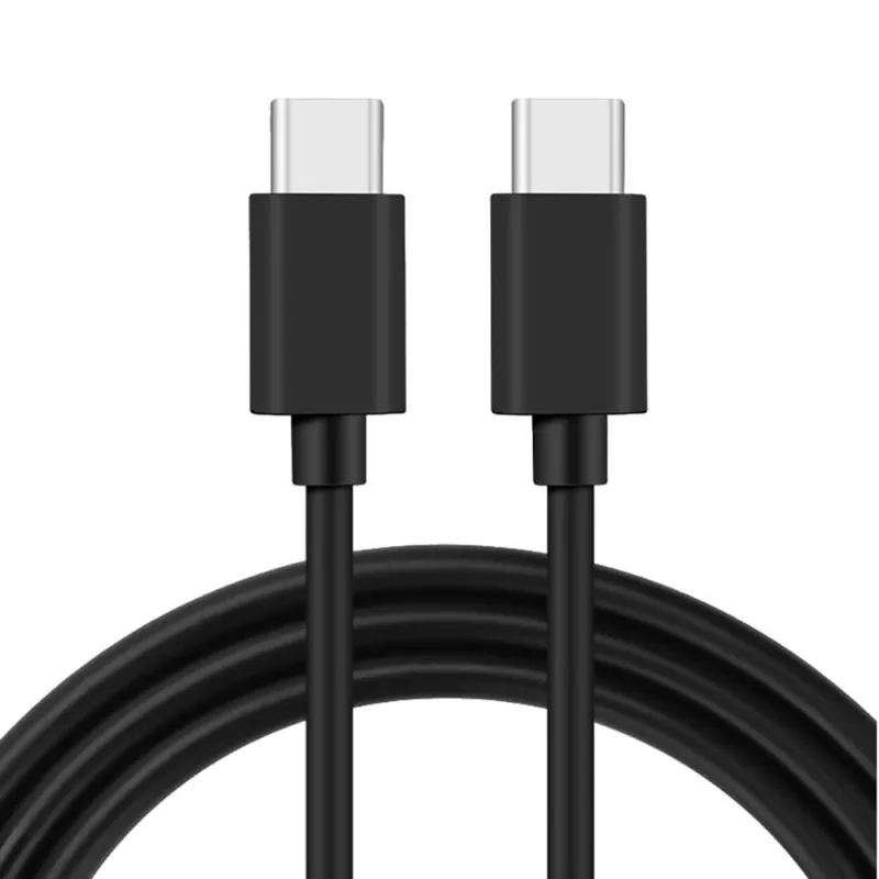 Cabo USB C para USB C 60W - 1M - Preto