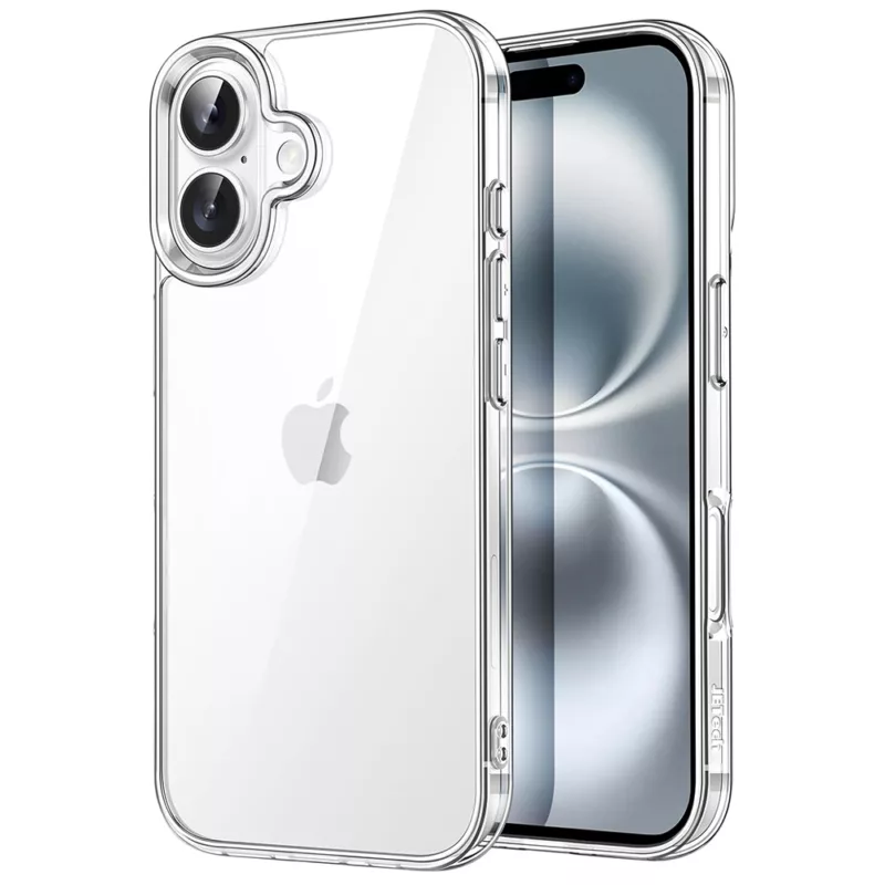 Capa iPhone 16 Plus Silicone Premium - Cristal Transparente