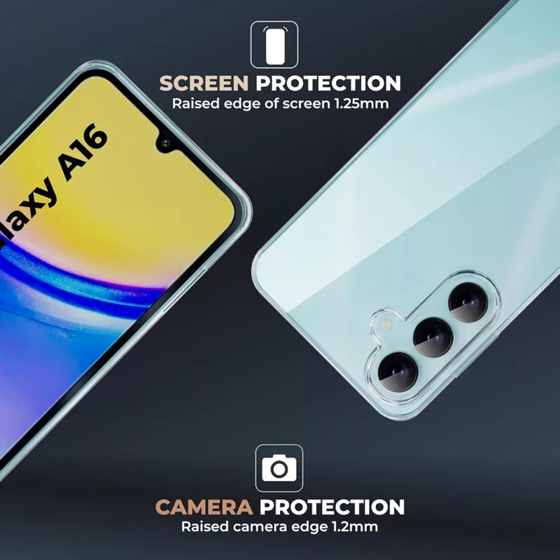 Capa 360 Samsung Galaxy A16 4G&5G - Full Cover Transparente