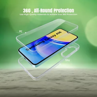 Capa 360 Samsung Galaxy A16 4G&5G - Full Cover Transparente