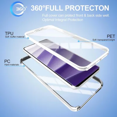 Capa 360 Xiaomi Redmi Note 14 Pro 5G Full Cover Transparente