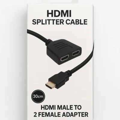 Divisor HDMI 1x2 – Macho para 2 Fêmea 30cm