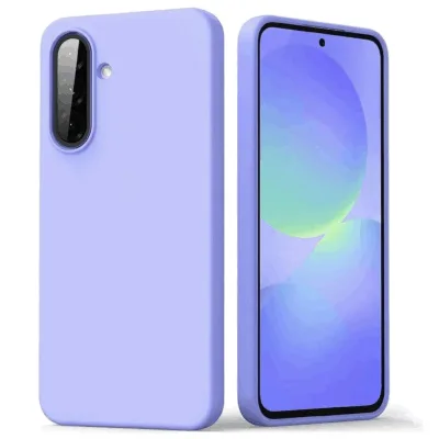 Capa Samsung Galaxy A37 5G Silicone Líquido - Lilás
