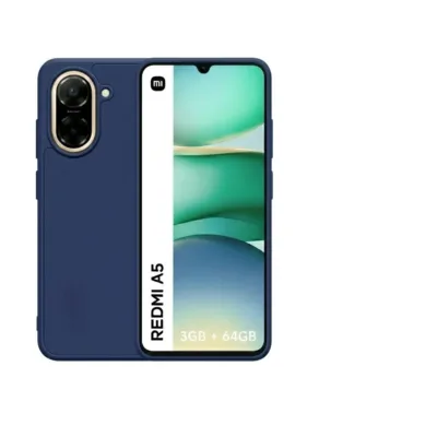 Capa XIAOMI Redmi A5 Silicone Líquido - Azul escuro