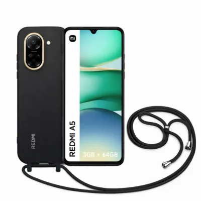 Capa XIAOMI Redmi A5 com Cordão - Preto