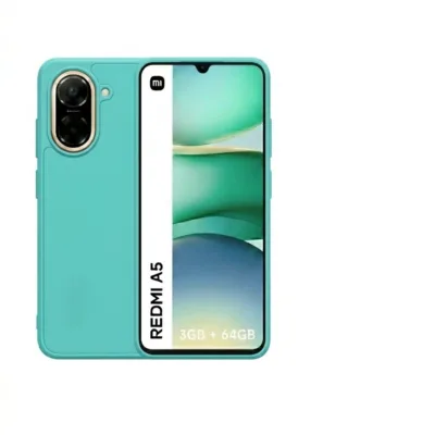 Capa XIAOMI Redmi A5 Silicone Líquido - Verde Água