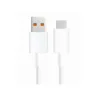 Cabo Xiaomi USB A para USB C 6A 1M Branco - BHR6032GL