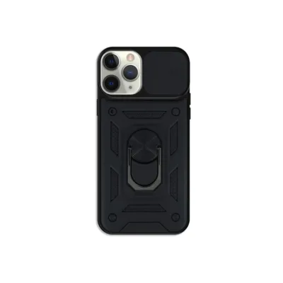 Capa Blindada Com Suporte e Proteção da Camera Deslizante