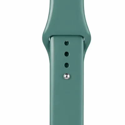Bracelete silicone Apple Watch verde