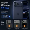 Pelicula de Vidro Camera Traseira iPhone 17 Pro - Azul