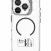 Capa iPhone 16 Plus MagSafe Cristal Transparente com Moldura Colorida
