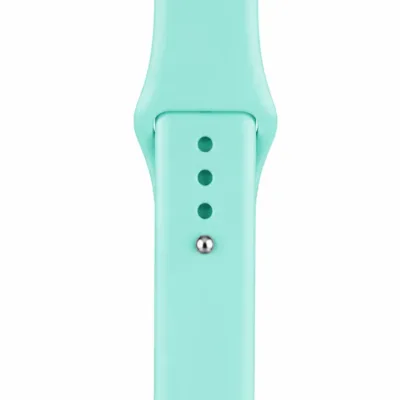 Bracelete silicone Apple Watch menta