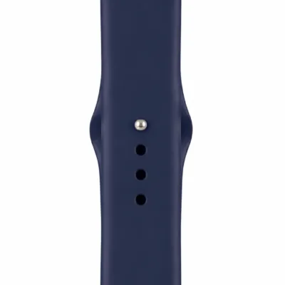 Bracelete silicone Apple Watch azul escuro