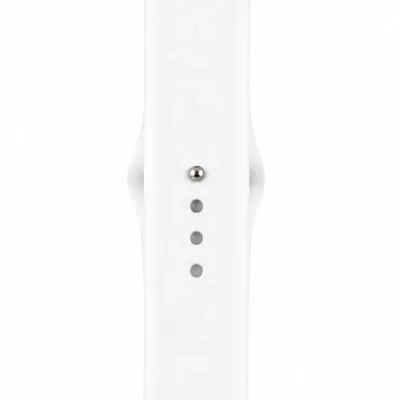 Bracelete silicone Apple Watch branca