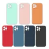 Capa iPhone 13 Square Silicone Premium