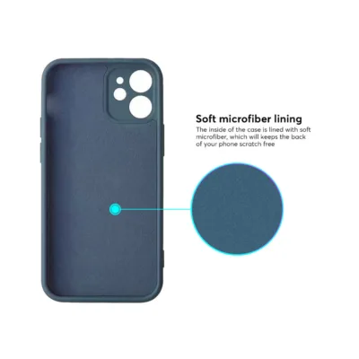 Capa iPhone 13 Square Silicone Premium