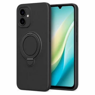 Capa Xiaomi Redmi 15C 5G com anel preto