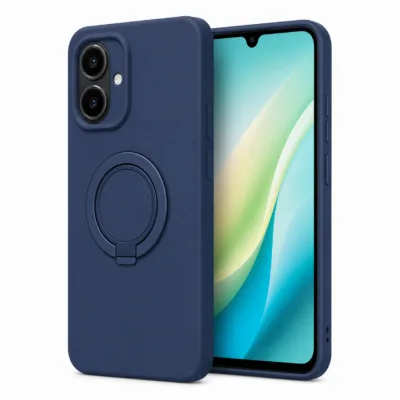 Capa Xiaomi Redmi 15C 5G com anel azul