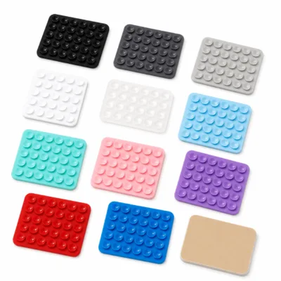 Suporte Adesivo de Silicone com Ventosas para Telemóvel