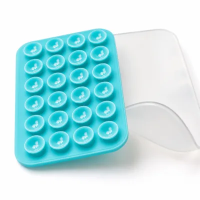Suporte Adesivo de Silicone com Ventosas para Telemóvel