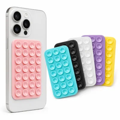 Suporte de Telemóvel com Ventosas em Silicone