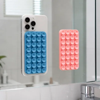 Suporte de Telem?vel com Ventosas em Silicone sem logotipo