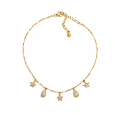 colar estrelas e gotas 83505-03 — 83505-03-A-white