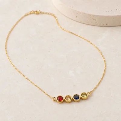 colar dourado clave de sol, variante dourada, pedra clara, referência 83544-01