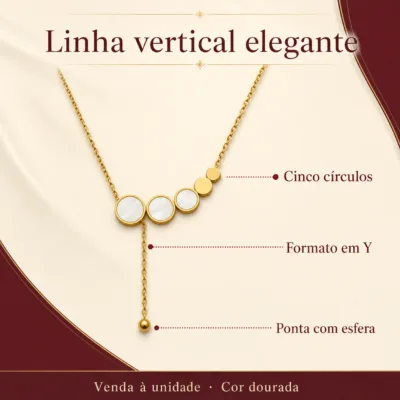 colar dourado em Y, undefined, referência 83712-04