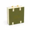 caixa presente verde alça 10x10 cm — 83945-02-closed